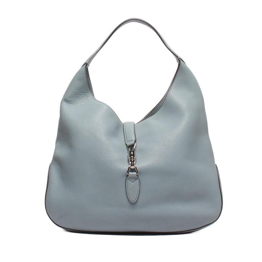 Gucci Grained Calfskin Jackie Hobo light blue - Picture 1 of 6